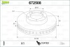 672508 Диск тормозной MALOWANA BMW X5 VALEO підбір по vin на Brocar