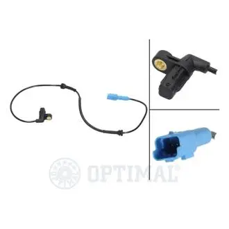 06S116 Датчик, частота обертання колеса OPTIMAL підбір по vin на Brocar