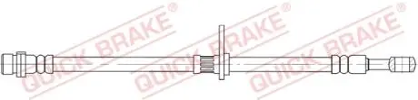 58853 Гальмівний шланг QUICK BRAKE підбір по vin на Brocar
