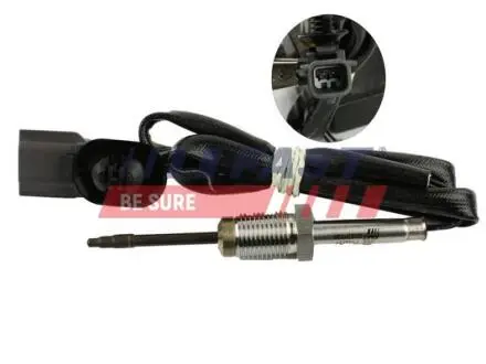 FT80221 Датчик, температура відпрацьованих газів FAST подбор по vin на Brocar