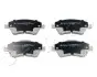 50250 Колодки тормозные дисковые Toyota Auris 1.33 (10-12),Toyota Auris 1.33 (09-12) (JAPKO підбір по vin на Brocar