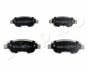 50217 Колодки тормозные дисковые Toyota Aygo 1.4 (05-10),Citroen C1 1.0 (05-),Citroen JAPKO підбір по vin на Brocar