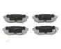 51705 Колодки гальмівні дискові задні Subaru Tribeca 3.0, 3.6, Legacy V 2.5 GT (05-)/Toyota Gt 86 2.0 (12-) (51705) JAPKO JAPKO підбір по vin на Brocar