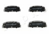 Колодки тормозные дисковые Mazda 626 v hatchback 1.8 (97-99),Mazda 626 v 1.8 (97-99) (51302) JAPKO