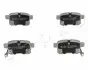 51410 Колодки тормозные дисковые Honda Accord viii 2.0 (08-15),Honda Accord viii 2.2 (08-15) (51410) JAPKO JAPKO підбір по vin на Brocar