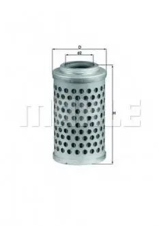 KX120D KX120D (KNECHT) MAHLE / KNECHT підбір по vin на Brocar