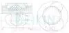 Поршні +0.50mm (к-кт на двигун) 1,5dCi K9K Renault Logan, Kangoo, Megane/Nissan Micra, Note/Suzuki Ji 70103A050