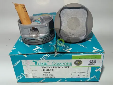 46368050 Поршні ремонт +0.50mm (к-кт на двигун) 1GR-FE 4,0L Toyota Land Cruiser Prado, 4runner, Fortuner TEIKIN підбір по vin на Brocar