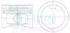 44669050 Поршні ремонт (+0.50мм) (к-кт на двигун) Nissan GA14DS Sunny N14, Almera N15 TEIKIN підбір по vin на Brocar