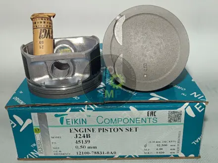 45139050 Поршні ремонтні 92mm +0,50mm (к-кт на мотор) Suzuki Grand Vitara J24B TEIKIN підбір по vin на Brocar