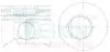 46268050 Поршні ремонт (+0.50мм) (к-кт на двигун) Toyota Land Cruiser 80 1HD-T TEIKIN підбір по vin на Brocar