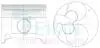 46351A050 Поршні ремонт (+0.50мм) (к-кт на двигун) TOYOTA 2LT NEW-II Alfin TEIKIN підбір по vin на Brocar
