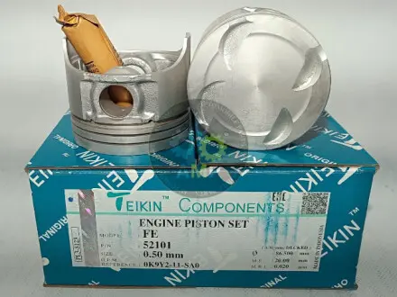 52101050 Поршні ремонт (+0.50мм) (к-кт на двигун) Kia Clarus, Sportage TEIKIN підбір по vin на Brocar