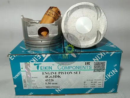 43226050 Поршні ремонт (+0.50мм) (к-кт на двигун) Mitsubishi 4G63DK TEIKIN підбір по vin на Brocar