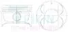 46347050 Поршні ремонт (+0.50мм) (к-кт на двигун) Toyota 5A-FE NEW TEIKIN підбір по vin на Brocar