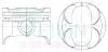 45653050 Поршні ремонт (+0.50мм) (к-кт на двигун) Suzuki G13BB 16V TEIKIN підбір по vin на Brocar