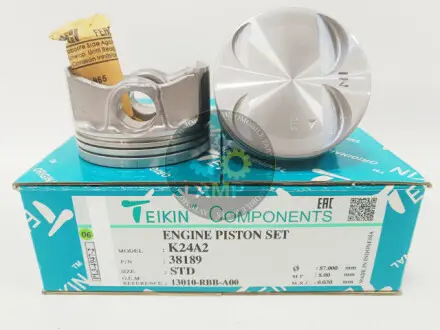 38189STD Поршні стандарт (STD) (к-кт на двигун) Honda K24A2 Accord TEIKIN підбір по vin на Brocar