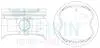 46666050 Поршни ремонт +0.50mm(к-кт на мотор) Toyota 5VZ-FE TEIKIN підбір по vin на Brocar