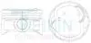 38657050 Поршні ремонт (+0.50мм) (к-кт на двигун) Honda L13A TEIKIN підбір по vin на Brocar