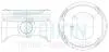38183050 Поршні ремонт +0.50mm(к-кт на мотор) Honda Jazz TEIKIN підбір по vin на Brocar