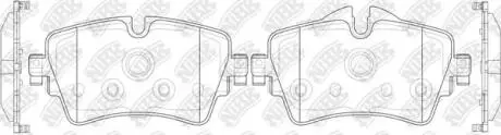 PN0573 Колодки передні BMW, Mini NiBK підбір по vin на Brocar
