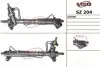 SZ204 Рулевая рейка Grand Vitara MSG підбір по vin на Brocar
