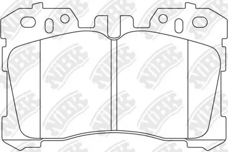 PN1833 Колодки передні LS460 NiBK підбір по vin на Brocar