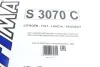 S3070C Фільтр салону CITROEN EVASION, JUMPY I FIAT SCUDO, ULYSSE HONDA PRELUDE V LANCIA ZETA PEUGEOT 806, EXPERT 1.6-2.2 06.94-12.06 SOFIMA підбір по vin на Brocar