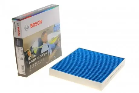 0986628574 ФІЛЬТР САЛОНУ З АКТИВОВАНИМ ВУГІЛЛЯМ PRO BOSCH 0 986 628 574 BOSCH підбір по vin на Brocar
