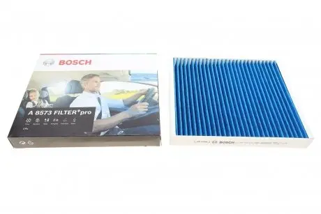 0986628573 ФІЛЬТР САЛОНУ З АКТИВОВАНИМ ВУГІЛЛЯМ PRO BOSCH 0 986 628 573 BOSCH підбір по vin на Brocar