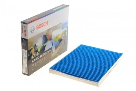 0986628563 ФІЛЬТР САЛОНУ З АКТИВОВАНИМ ВУГІЛЛЯМ PRO BOSCH 0 986 628 563 BOSCH підбір по vin на Brocar