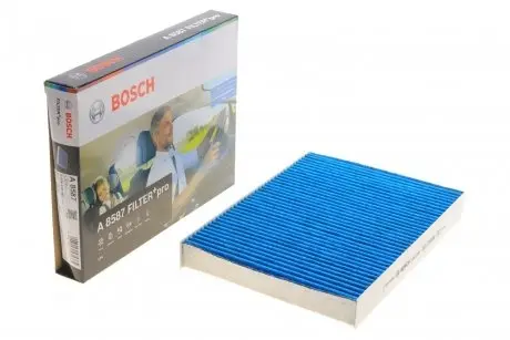 0986628587 ФІЛЬТР САЛОНУ З АКТИВОВАНИМ ВУГІЛЛЯМ PRO BOSCH 0 986 628 587 BOSCH підбір по vin на Brocar