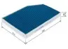 0986628580 FILTR KABINY FILTER+PRO BMW 3,X3,X4,4,Z4 11.17- BOSCH підбір по vin на Brocar