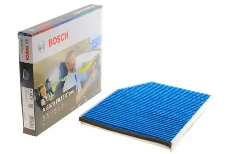 0986628570 Фільтр салону антибактеріальний BOSCH підбір по vin на Brocar