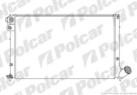 5746085X Радиаторы охлаждения POLCAR подбор по vin на Brocar