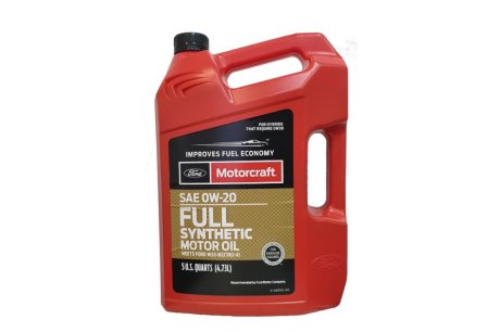 XO0W205QFS Олива Motorcraft Full Synthetic 0W20 (4.73L) FORD підбір по vin на Brocar