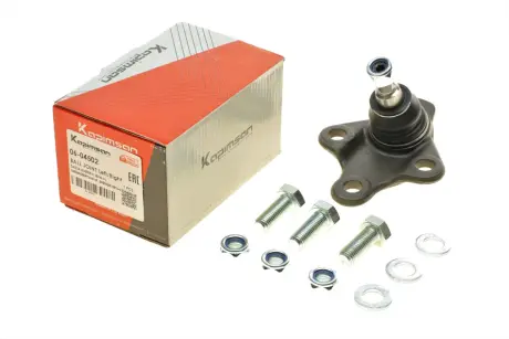 0604502 Опора кульова (передня) Dacia Duster II 17-/ Renault Kaptur 16- KAPIMSAN підбір по vin на Brocar