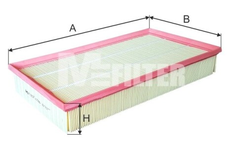 K7096 Фільтр повітряний M-FILTER підбір по vin на Brocar