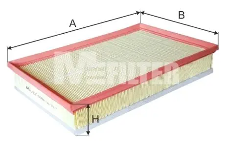 K70991 Фильтр воздушный M-FILTER подбор по vin на Brocar