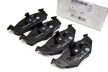 6N0698151C Колодки гальм VAG підбір по vin на Brocar