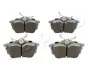 51507 Колодки тормозные дисковые Mitsubishi Colt vi 1.1 (04-12),Mitsubishi Colt vi 1.3 JAPKO підбір по vin на Brocar