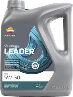 RPP0100IGB RP LEADER NEO 5W-30 (5х4Л) Repsol подбор по vin на Brocar