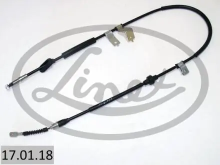 170118 Трос ручного тормоза LINEX підбір по vin на Brocar