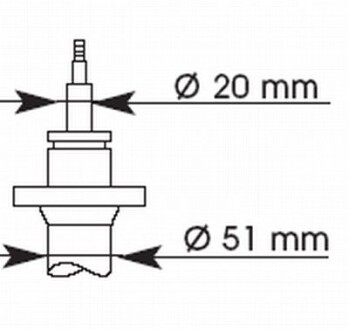 374008 Амортизатор KYB підбір по vin на Brocar