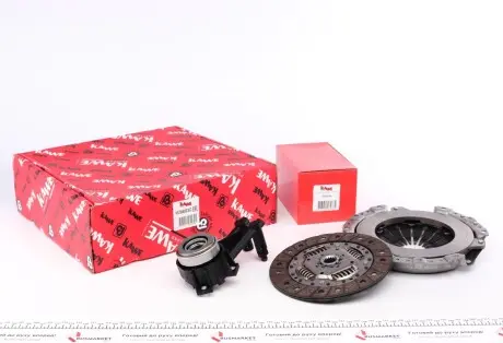 962840CSC Комплект зчеплення Ford Fiesta 95-08 (d=190mm) (+вижимний) KAWE підбір по vin на Brocar