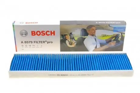 0986628579 ФІЛЬТР САЛОНУ З АКТИВОВАНИМ ВУГІЛЛЯМ PRO BOSCH 0 986 628 579 BOSCH підбір по vin на Brocar