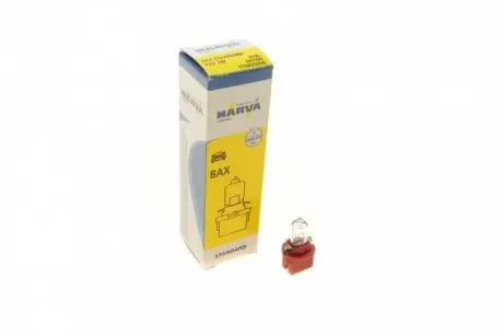 170833000 Автолампа BAX 3W 12V 3W B10d Brown Halogen NARVA підбір по vin на Brocar