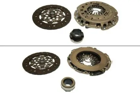 962656 Комплект зчеплення BMW 1(E87)/3(E46/E90/E91)/5(E60/E61) 01-17 M47/N20/N52/N53 (d=240mm) (+вижимний) KAWE підбір по vin на Brocar