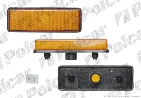 5701195X Покажчик повороту бічний POLCAR підбір по vin на Brocar