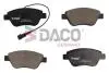 320903 Колодки тормозные (передние) Citroen Nemo/Peugeot Bipper/Fiat Fiorino/Punto 08-/Doblo 01- (+датчик) DACO підбір по vin на Brocar